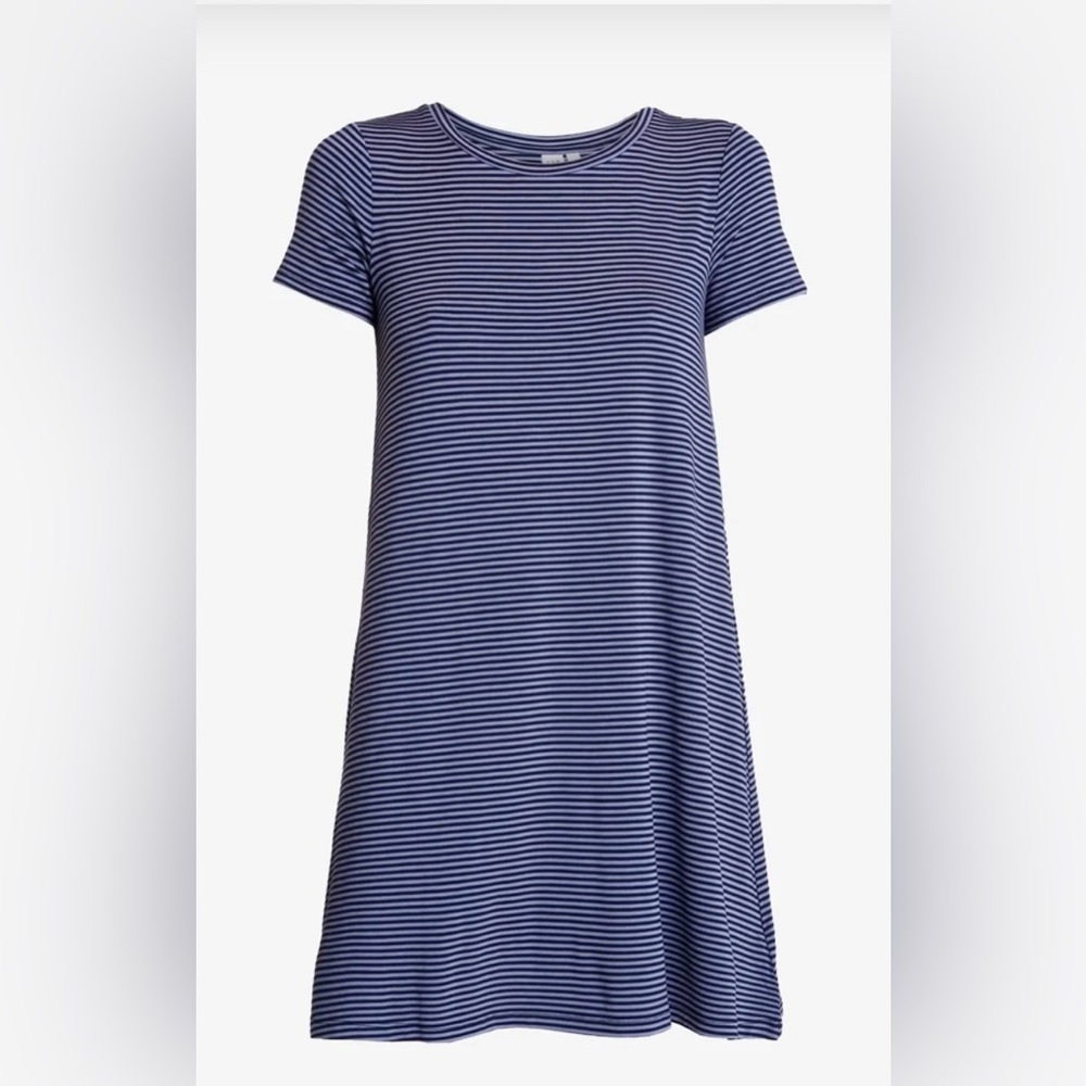 GAP Striped Blue T- Shirt Dress size XS